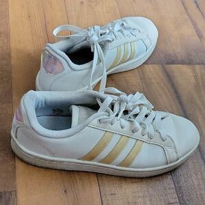Adidas Neo Grand Court Cloudfoam Memory Footbed Shoes Size 7.5